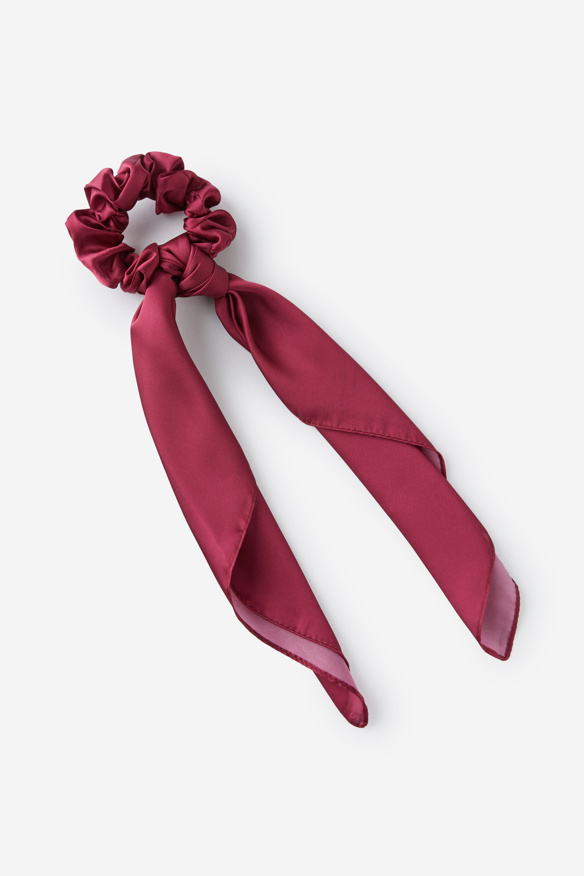 Scarf Bow Scrunchie berry