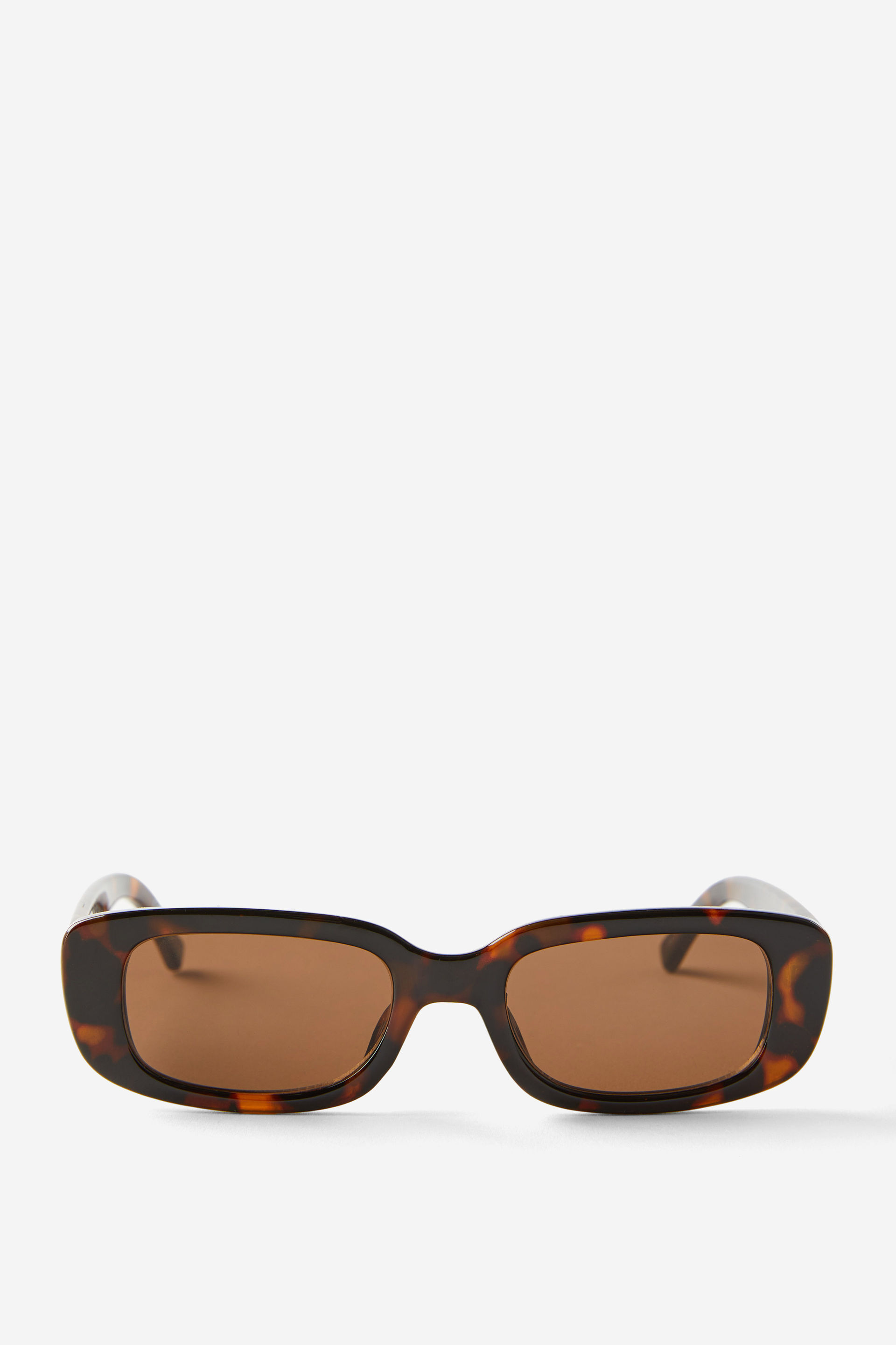 Abby Rectangle Sunglasses deep tort