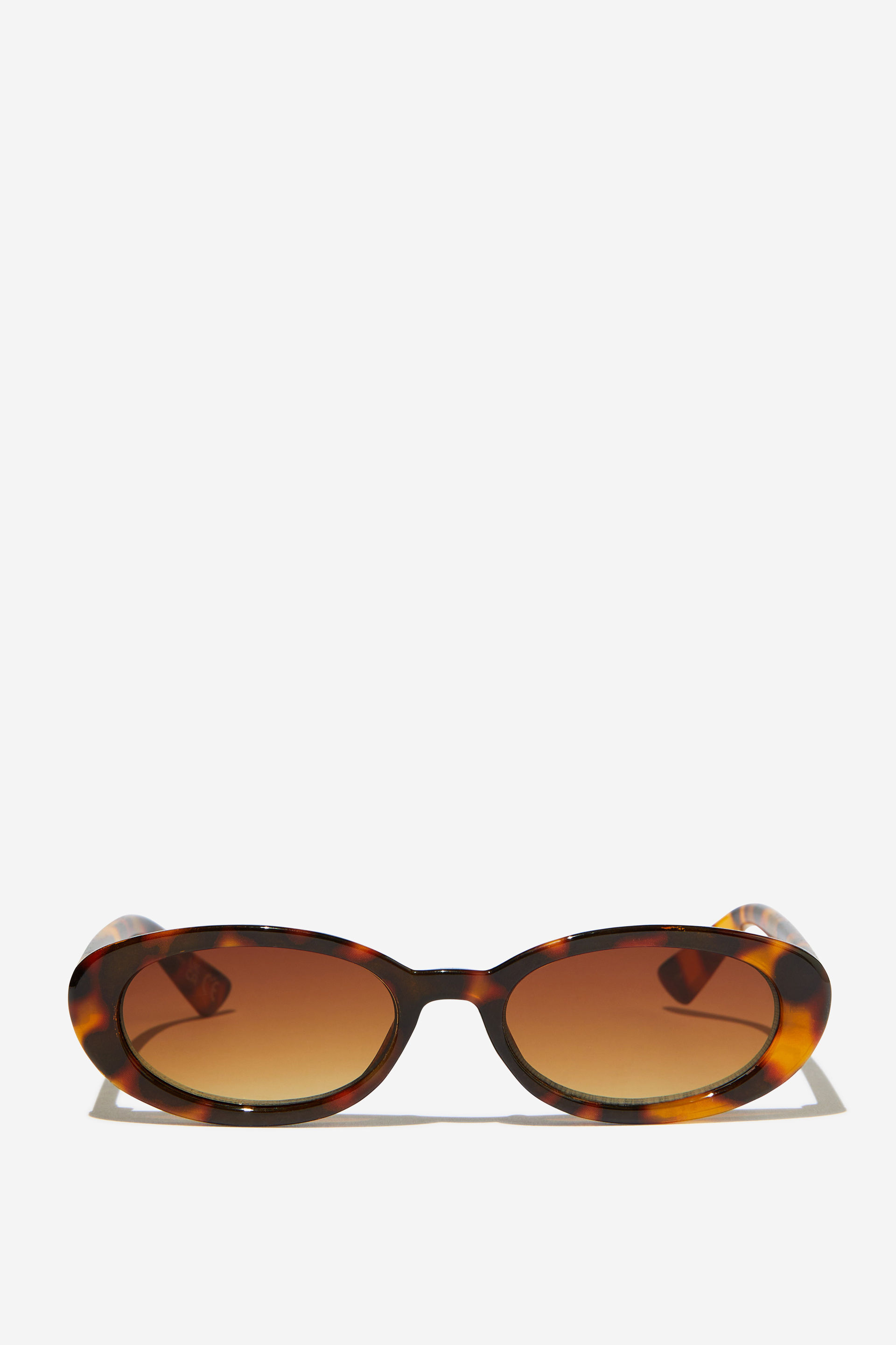 Ophelia Oval Sunglasses deep tort