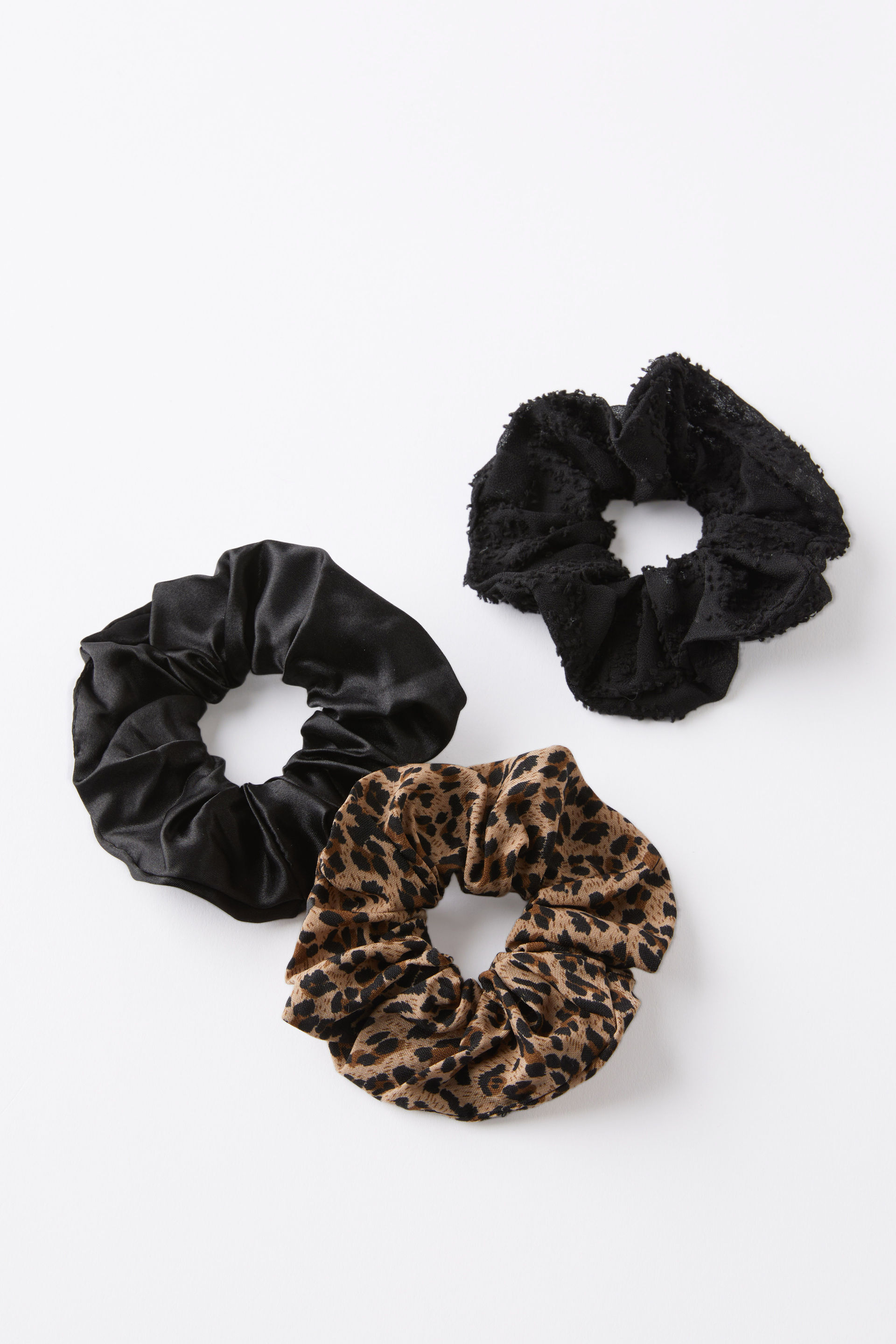 Scrunchie Pack leopard/black