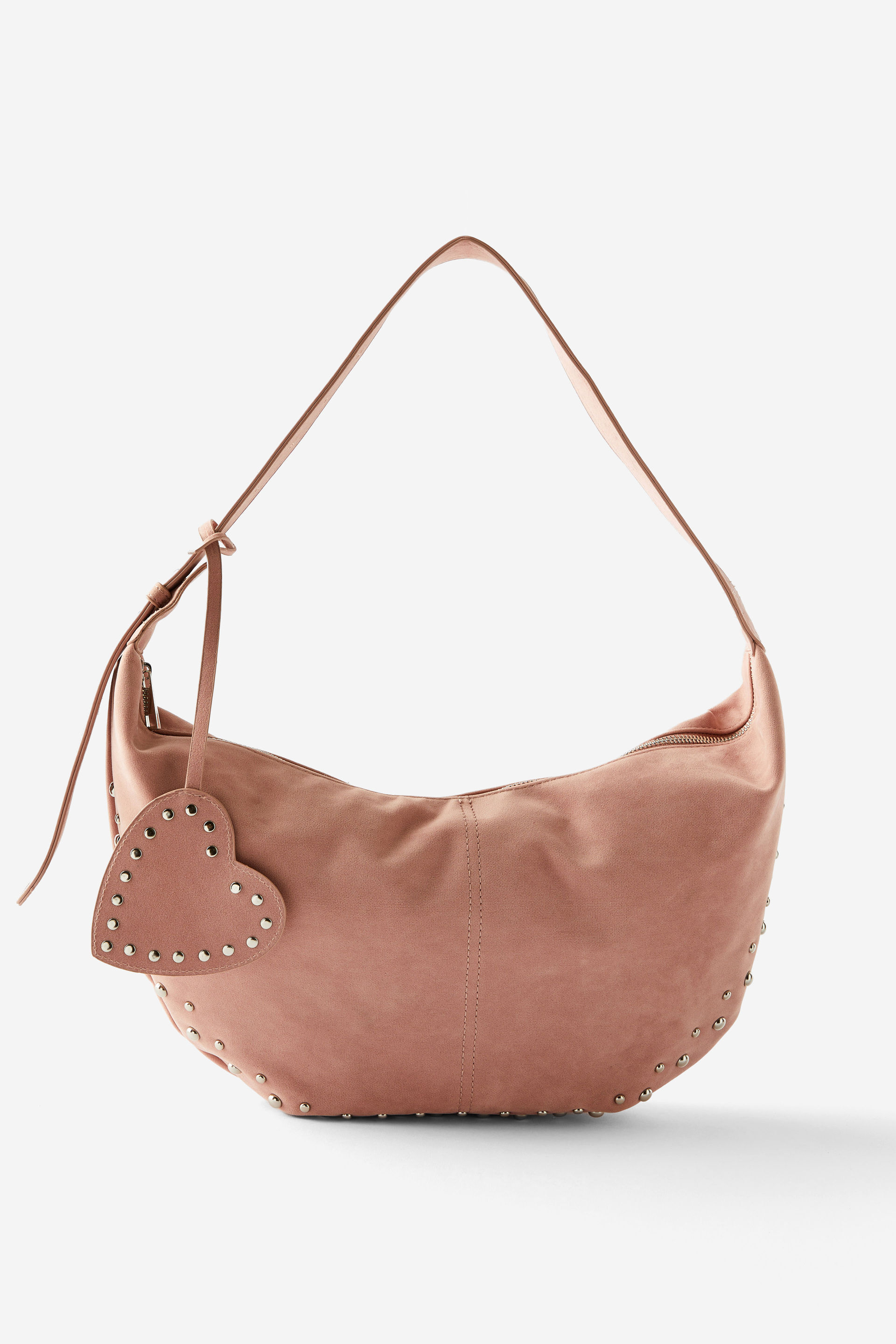 Gracie Collection Underarm Bag blush pink studs/heart