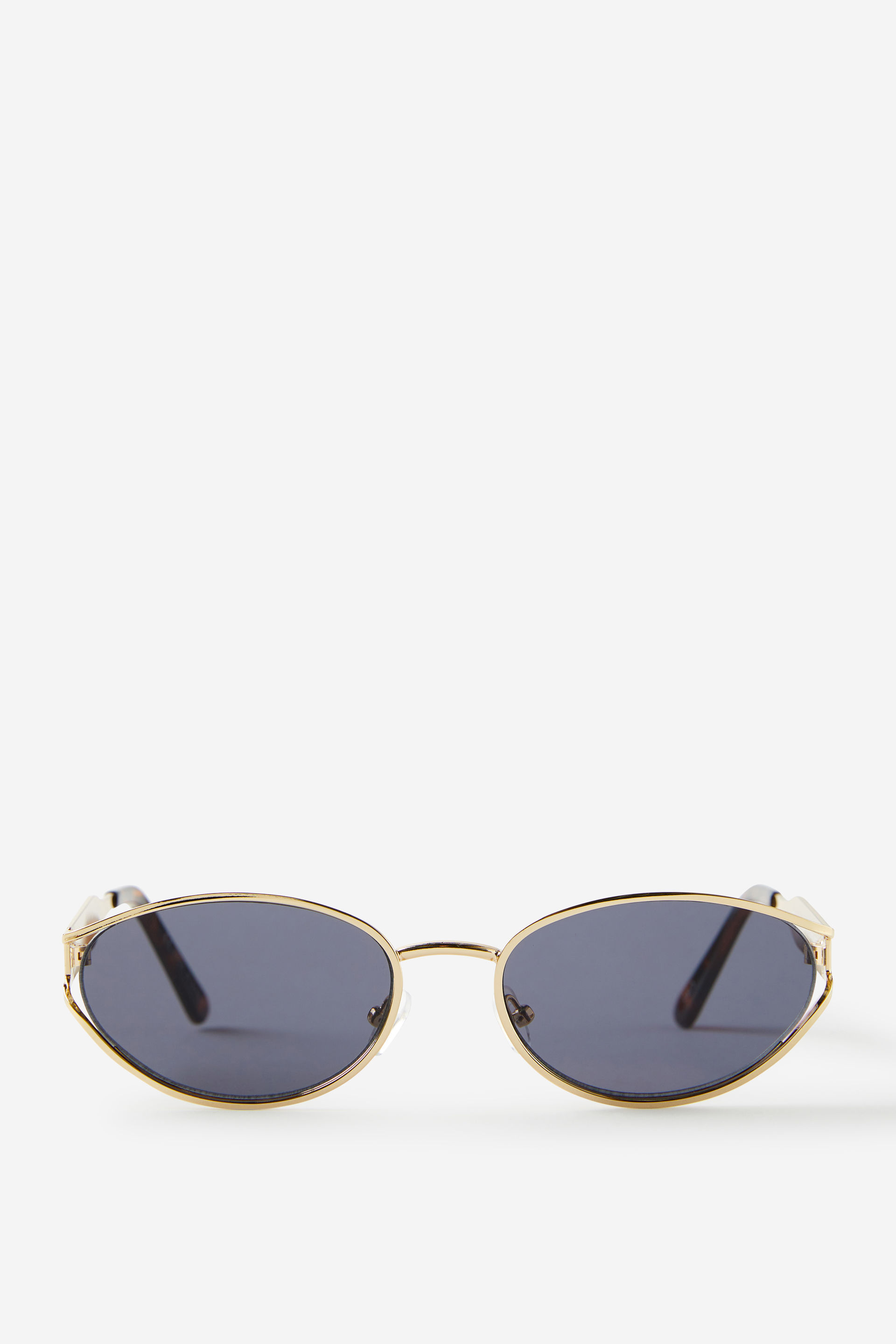 Stevie Metal Cat Eye Sunglasses gold/black