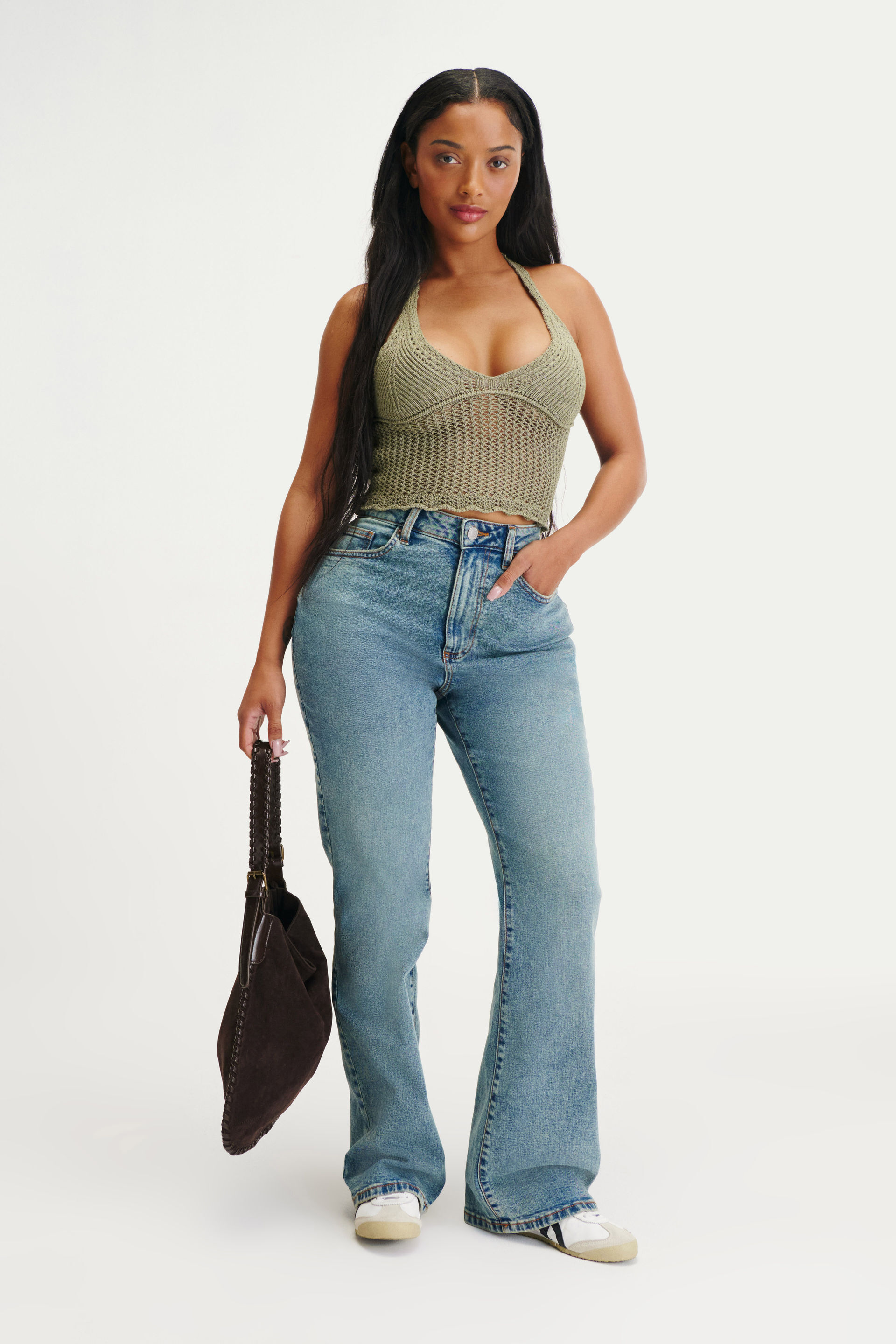 Curvy Flare Jean mia blue