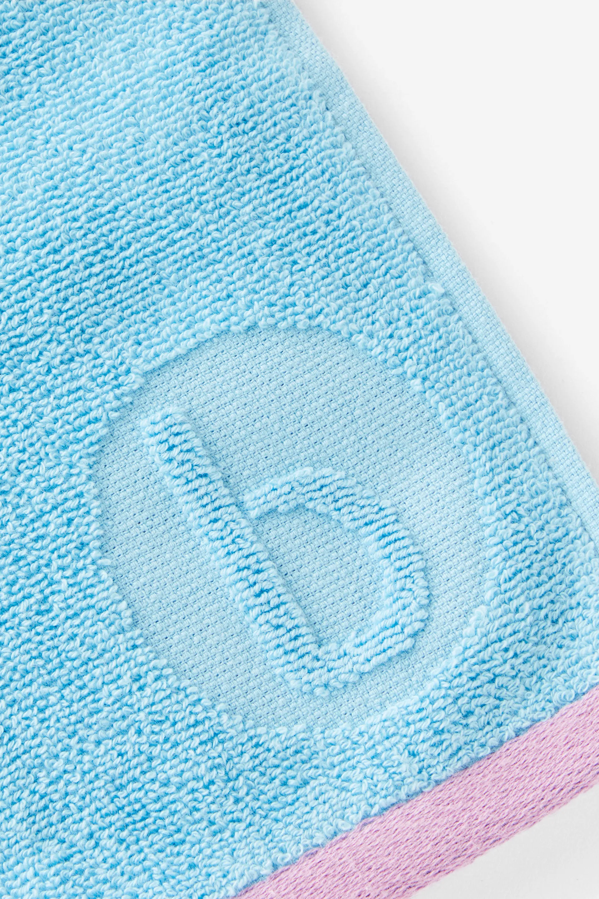 Plush Cotton Sweat Towel sky blue pip