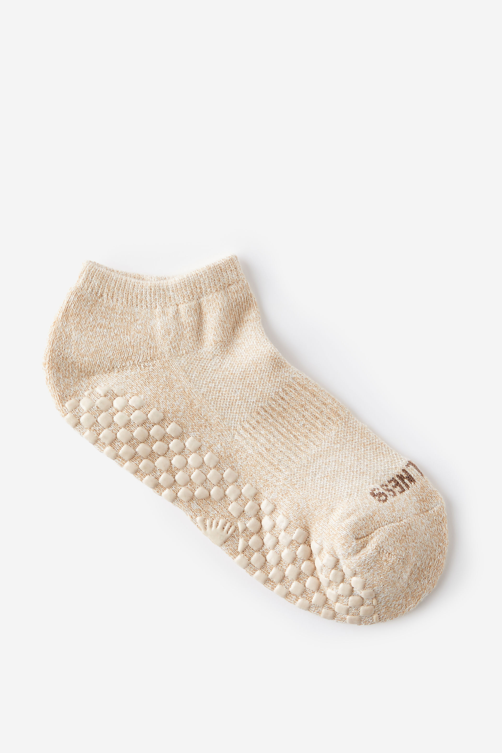 Performance Studio Sock practice wellness oatmeal contrast